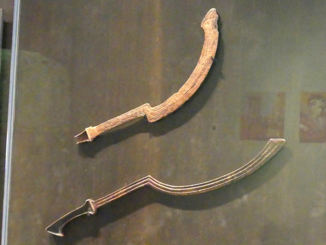 Zwei Krummschwerter, 19. Dynastie, 953 - 887 v. Chr., 1292 - 1186 v. Chr., Bild 1/2