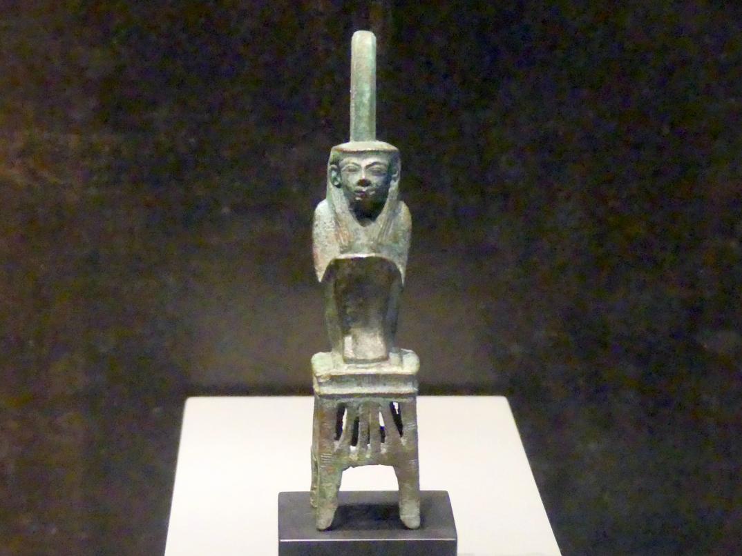 Statuette der Göttin Maat, Spätzeit, 664 - 332 v. Chr., 800 - 500 v. Chr.