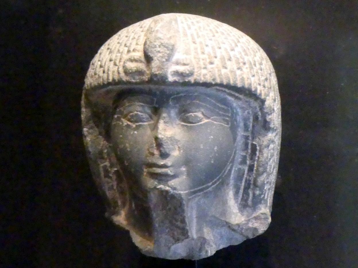 Kopf einer königlichen Stabträgerstatue, 19. Dynastie, 953 - 887 v. Chr., 1280 - 1150 v. Chr., Bild 2/3