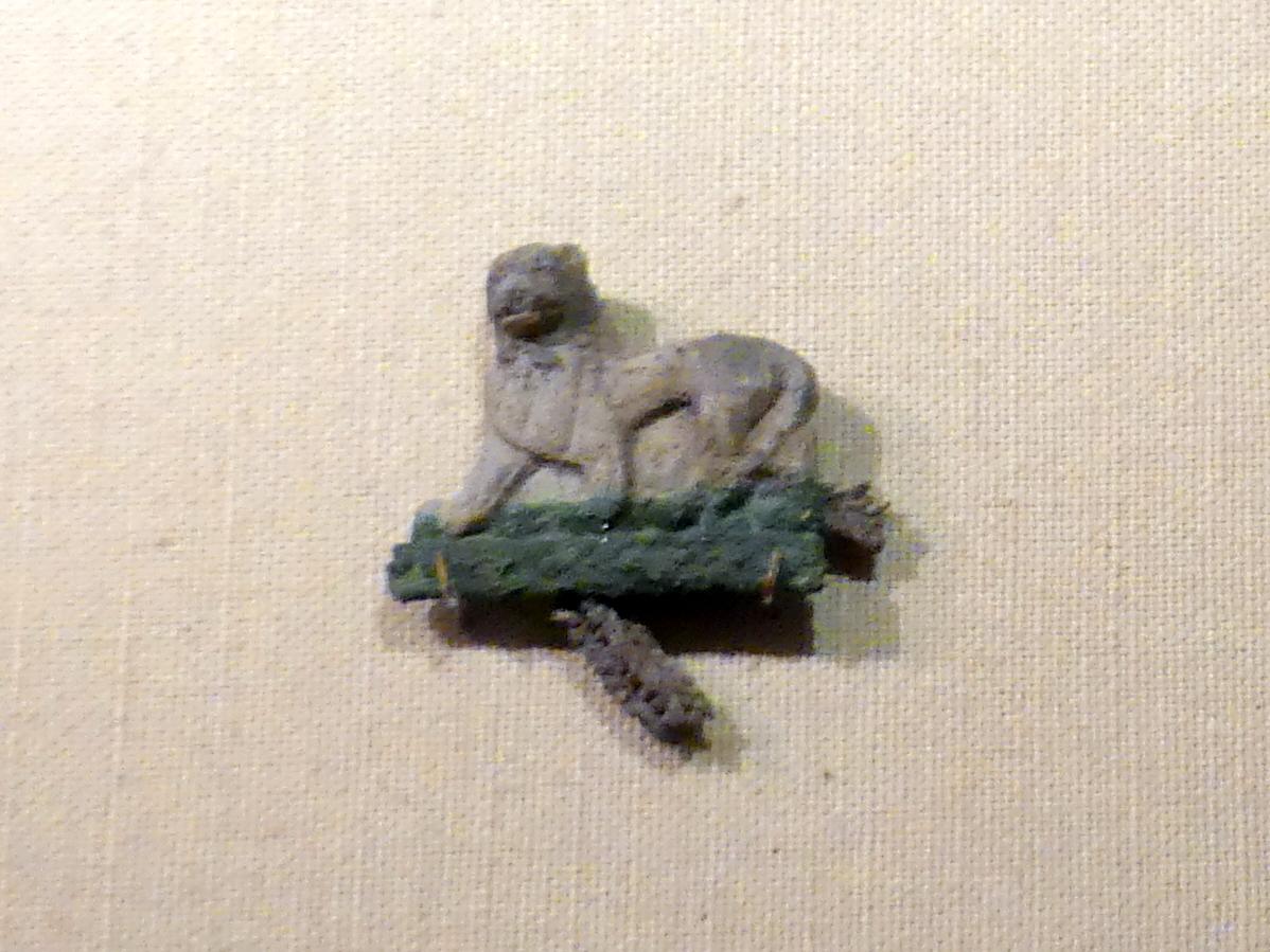 Anhänger in Form eines schreitenden Löwen, 2500 v. Chr.