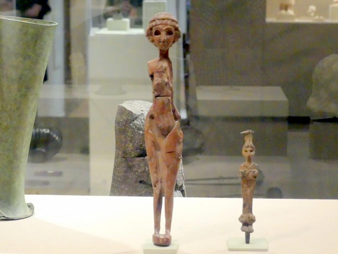 Weiblicher Akt, Späte (Jüngere) Bronzezeit, 1500 - 700 v. Chr., 1500 - 1400 v. Chr., Bild 1/3