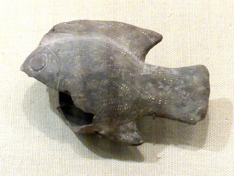 Gefäß in Form eines Fisches, 2. Zwischenzeit, 1639 - 1200 v. Chr., 1640 - 1550 v. Chr.