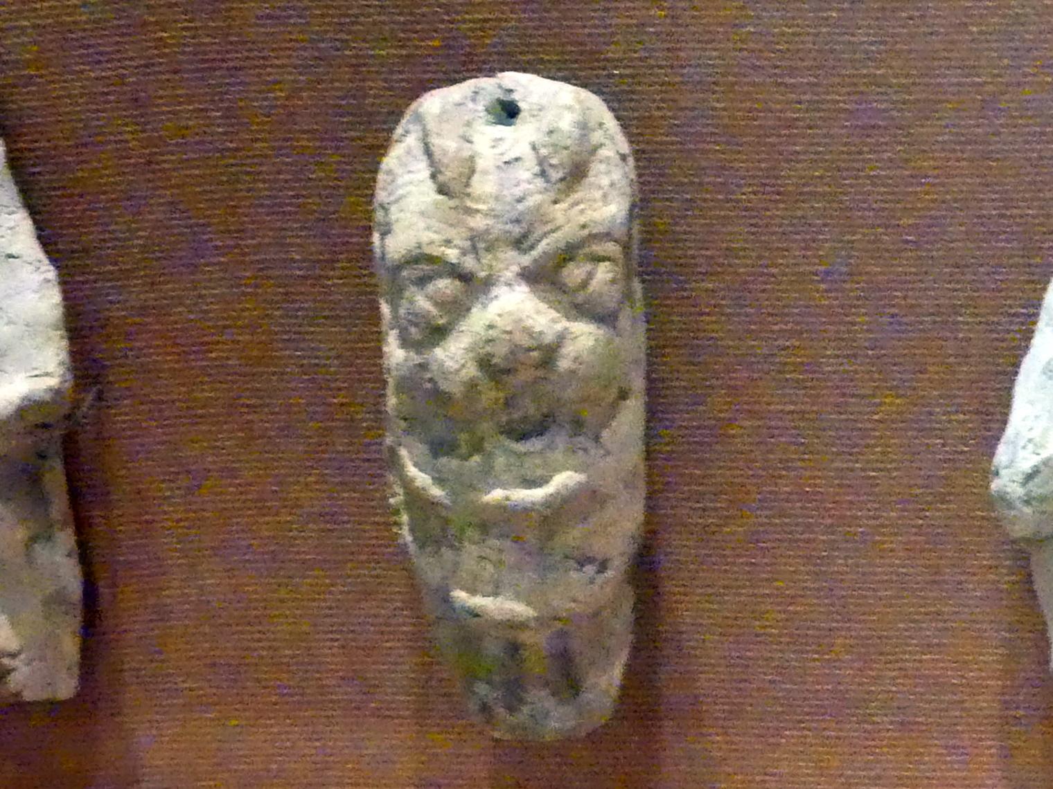 Kopf des Pazuzu, Neubabylonische Zeit, 600 - 400 v. Chr., 600 - 500 v. Chr., Bild 1/2