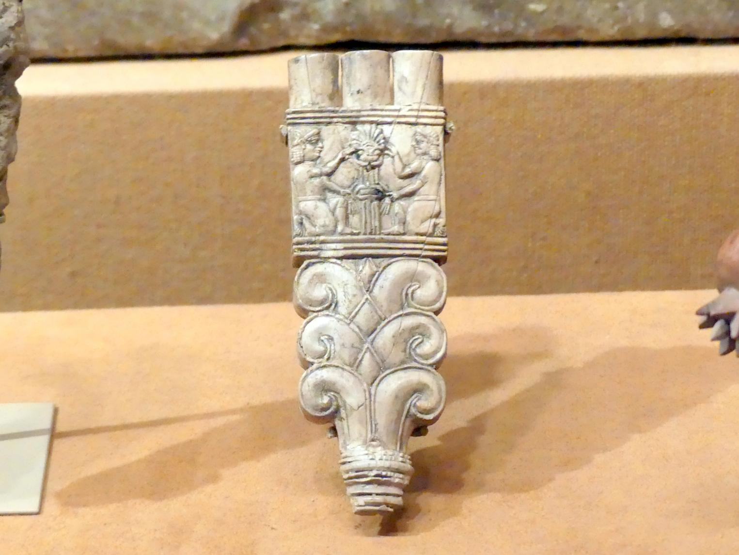 Griff eines Fächers oder Wedels, Neuassyrisches Großreich, 1500 - 600 v. Chr., 800 - 700 v. Chr.