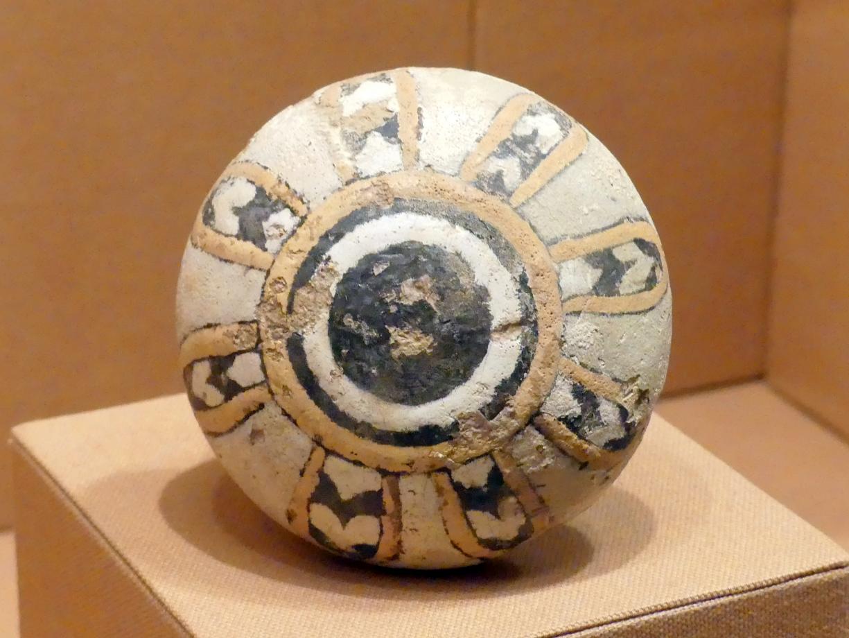 Knauf mit einer Rosette mit acht Blütenblättern, Neuassyrisches Großreich, 1500 - 600 v. Chr., 883 - 859 v. Chr.