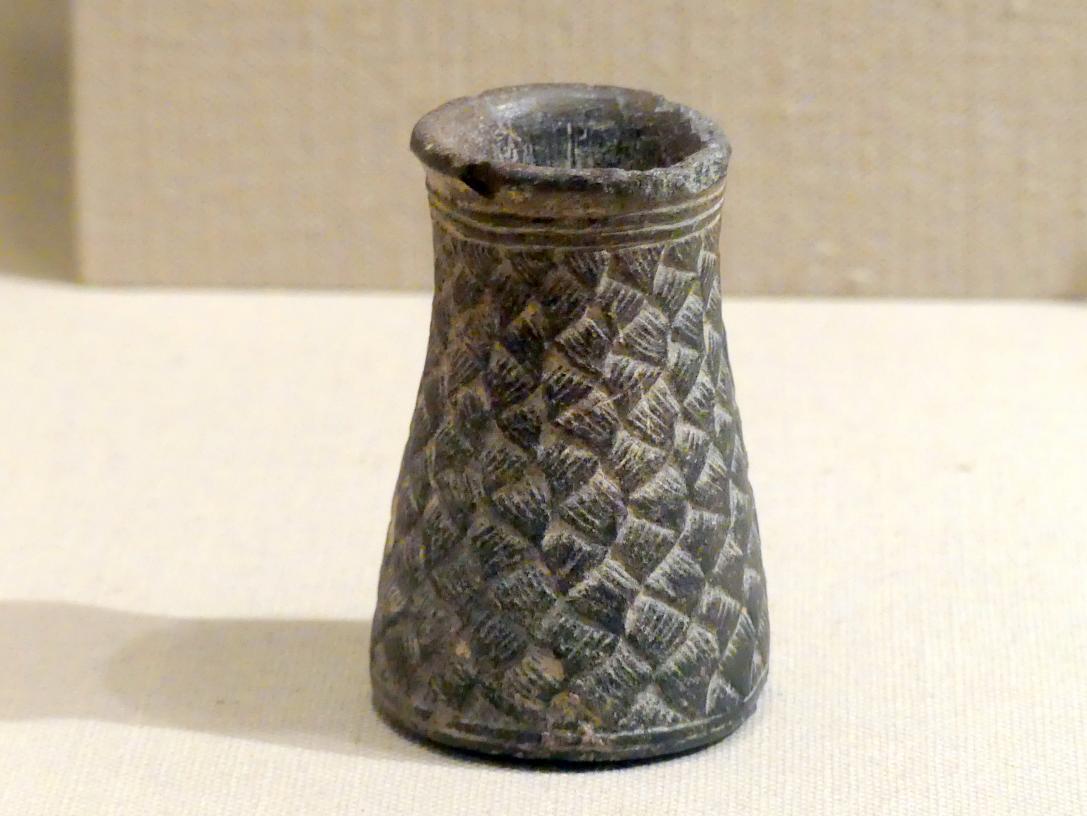 Vase mit Korbflechtmuster, Frühe Bronzezeit, 3365 - 1200 v. Chr., 2700 - 2350 v. Chr.