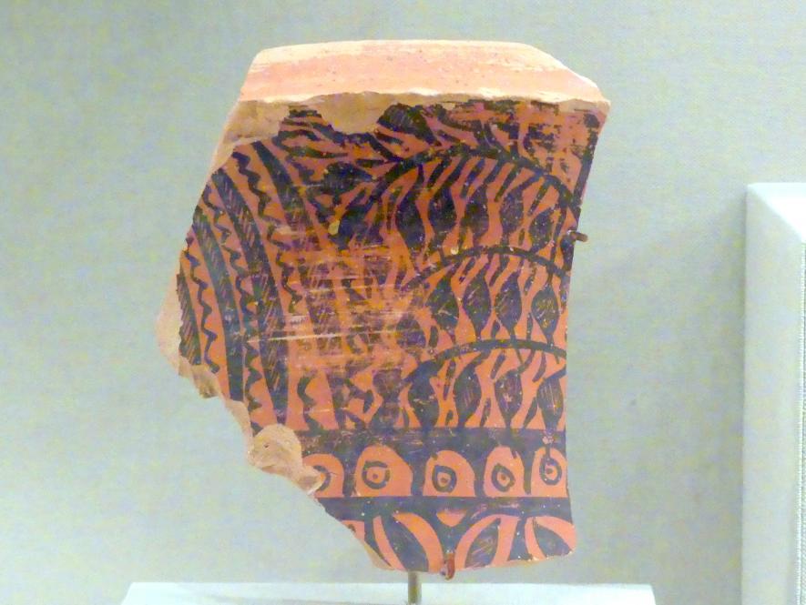 Gefäßframente mit Dekor, Harappan 3, 2600 - 1900 v. Chr., Mittlere Bronzezeit, 3000 - 1300 v. Chr., 2600 - 1900 v. Chr., Bild 2/4