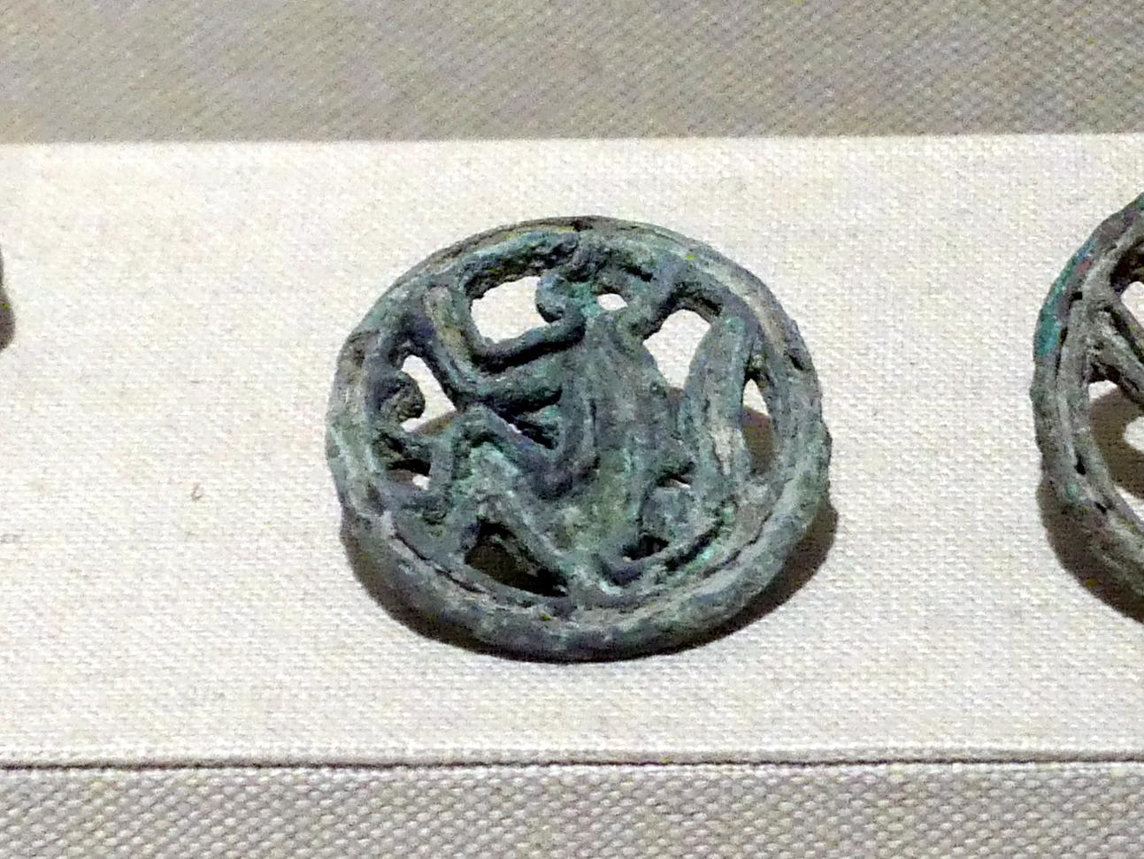 Durchbrochener Stempel mit sitzendem Affe, 2200 - 1800 v. Chr.