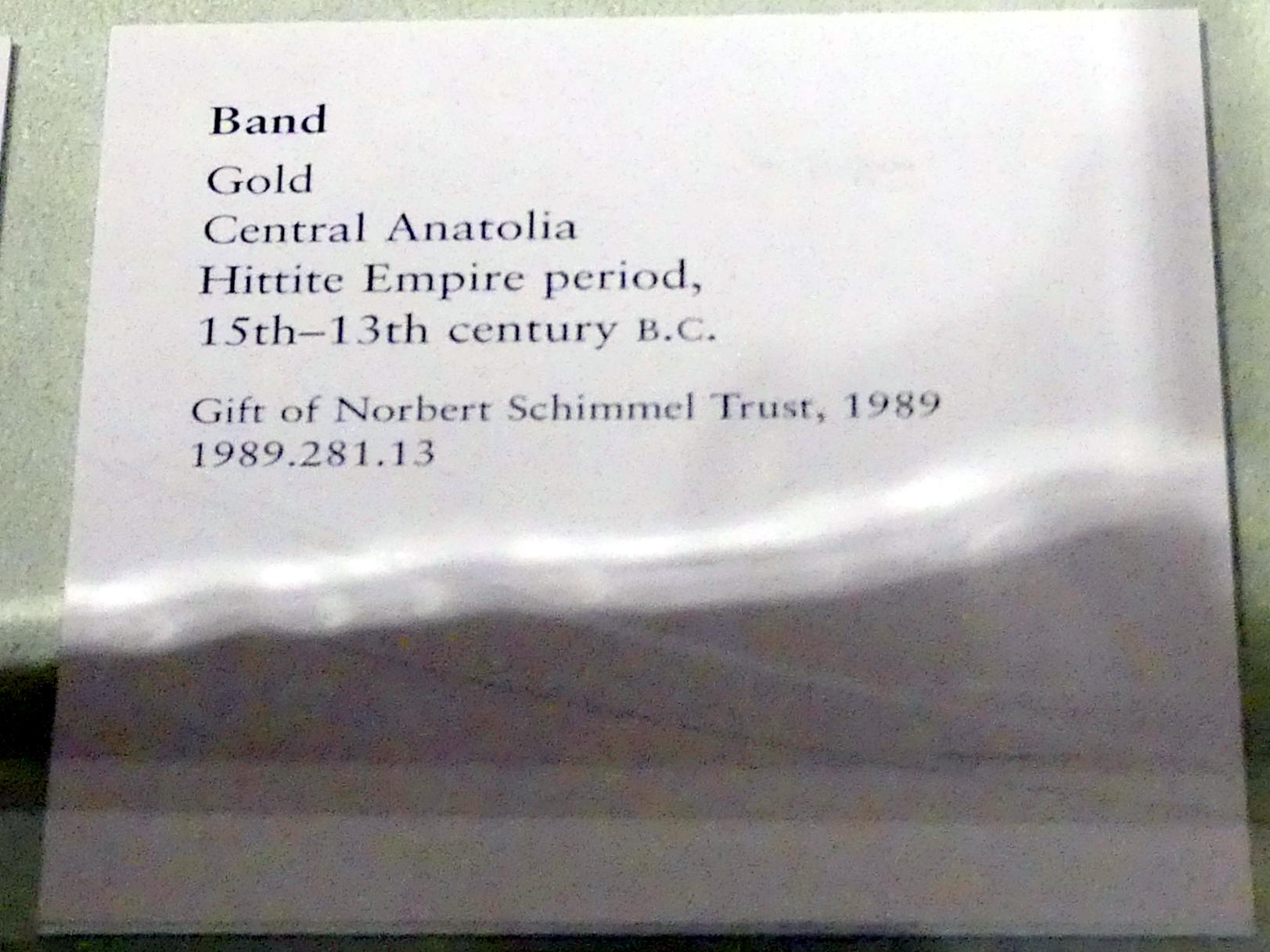 Band, 1500 - 1200 v. Chr., Bild 2/2