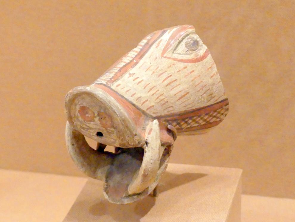 Gefäßfragment in Form eines Eberkopfes, 700 - 500 v. Chr.