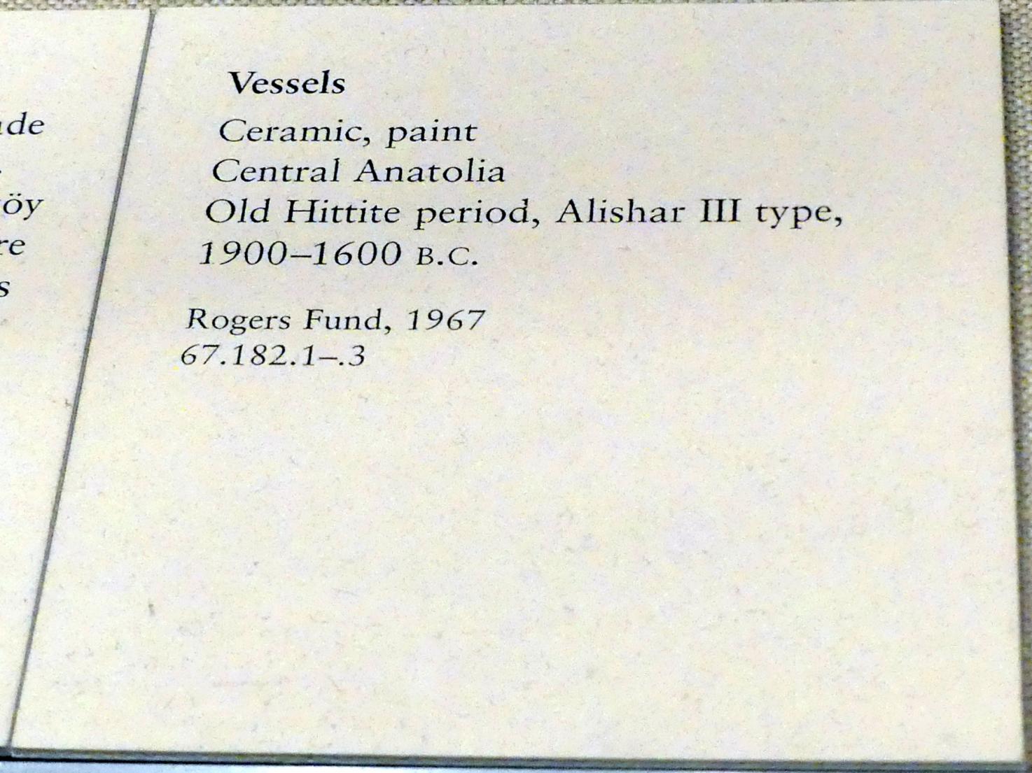 Gefäß, Assyrisches Reich, 1920 - 1600 v. Chr., 1900 - 1600 v. Chr., Bild 2/2