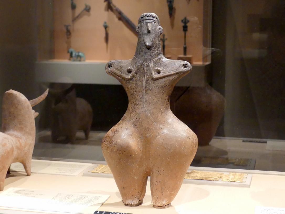 Statuette einer Frau, Eisenzeit II, 1000 - 700 v. Chr., 900 - 700 v. Chr.