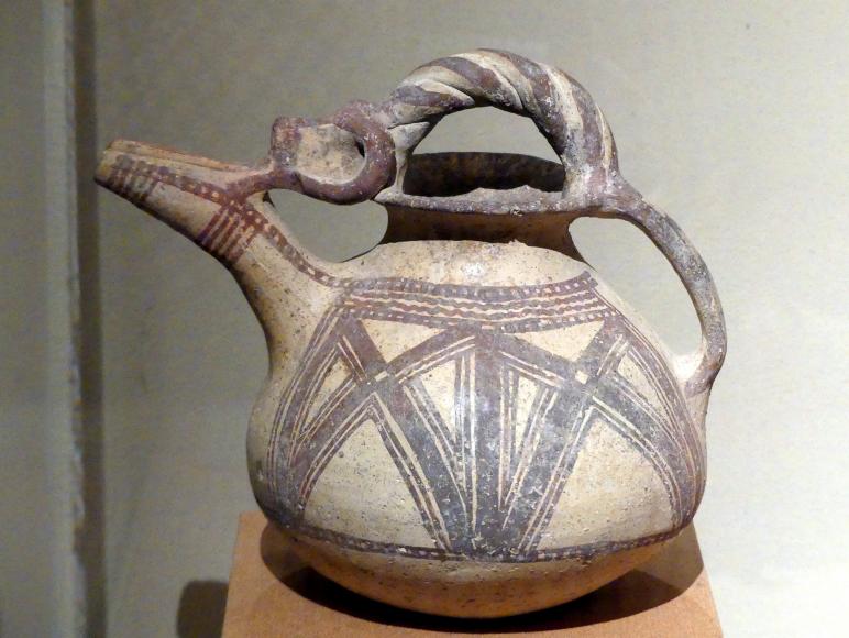 Schnabelkanne mit geometrischem Dekor, Eisenzeit II, 1000 - 700 v. Chr., 1000 - 800 v. Chr.