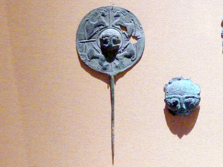 Scheibenkopfnadel, Eisenzeit, 1200 - 1 v. Chr., 800 - 600 v. Chr.