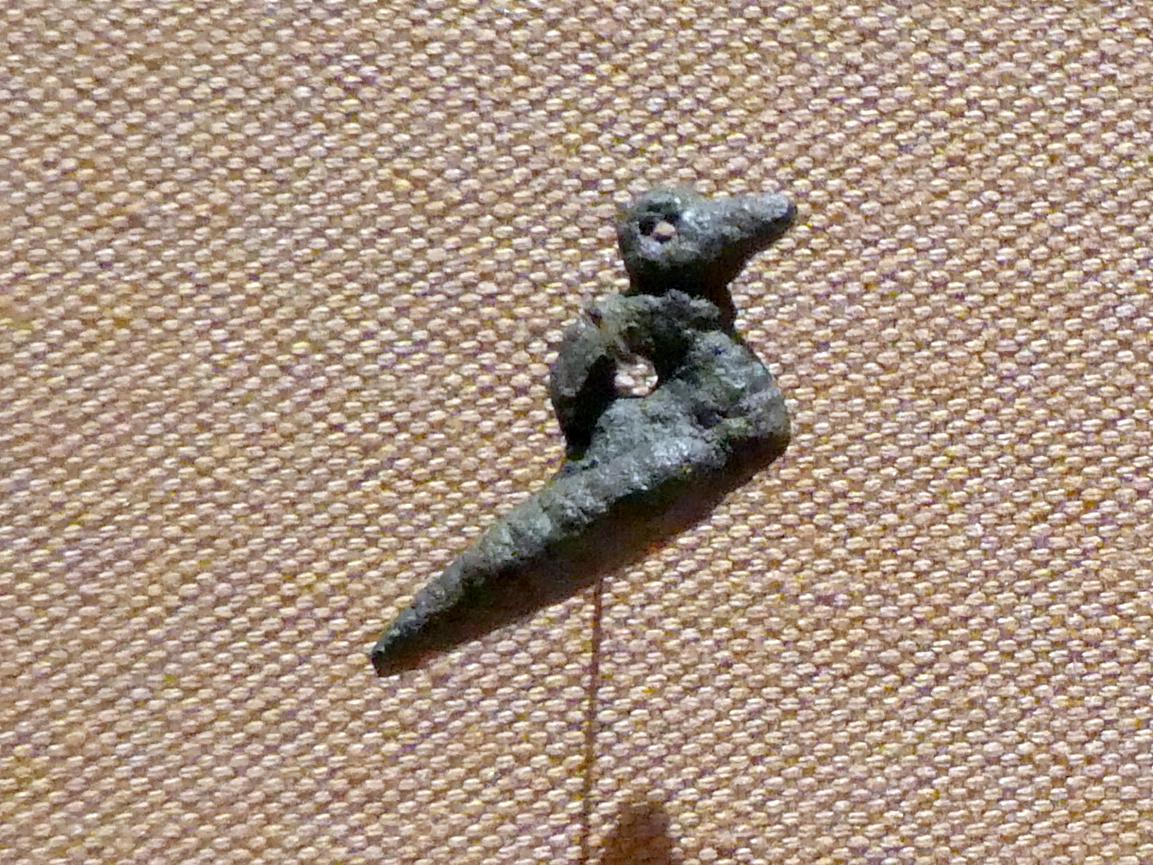 Anhänger in Form einer Ente, Eisenzeit III, 800 - 600 v. Chr., 800 - 600 v. Chr.