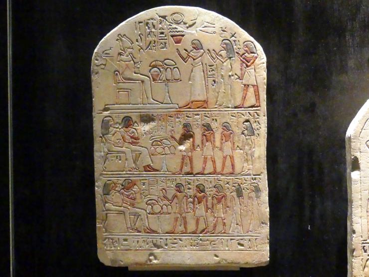 Stele des Chai, Gefolgsmann des Königs, 18. Dynastie, Undatiert, 1400 v. Chr.