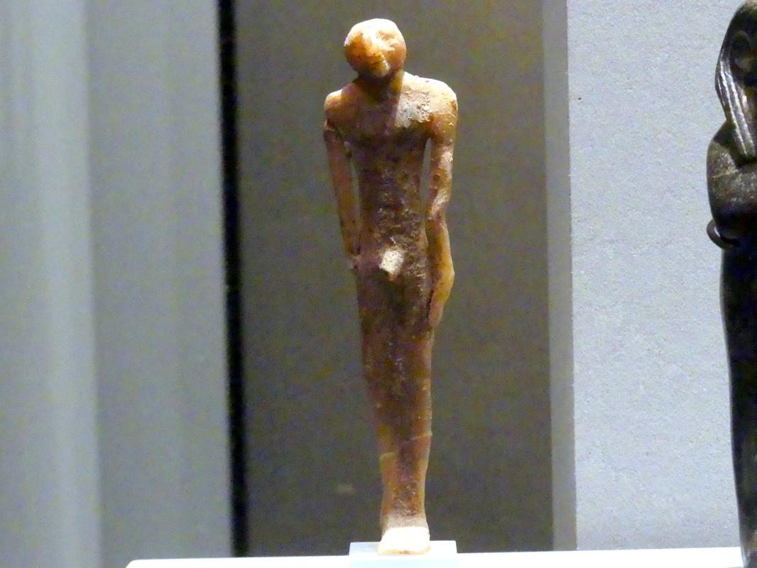 Vorläufer eines Uschebtis in Gestalt eines stehenden nackten Mannes, 11. Dynastie, 1946 - 1803 v. Chr., 2050 v. Chr., Bild 1/2