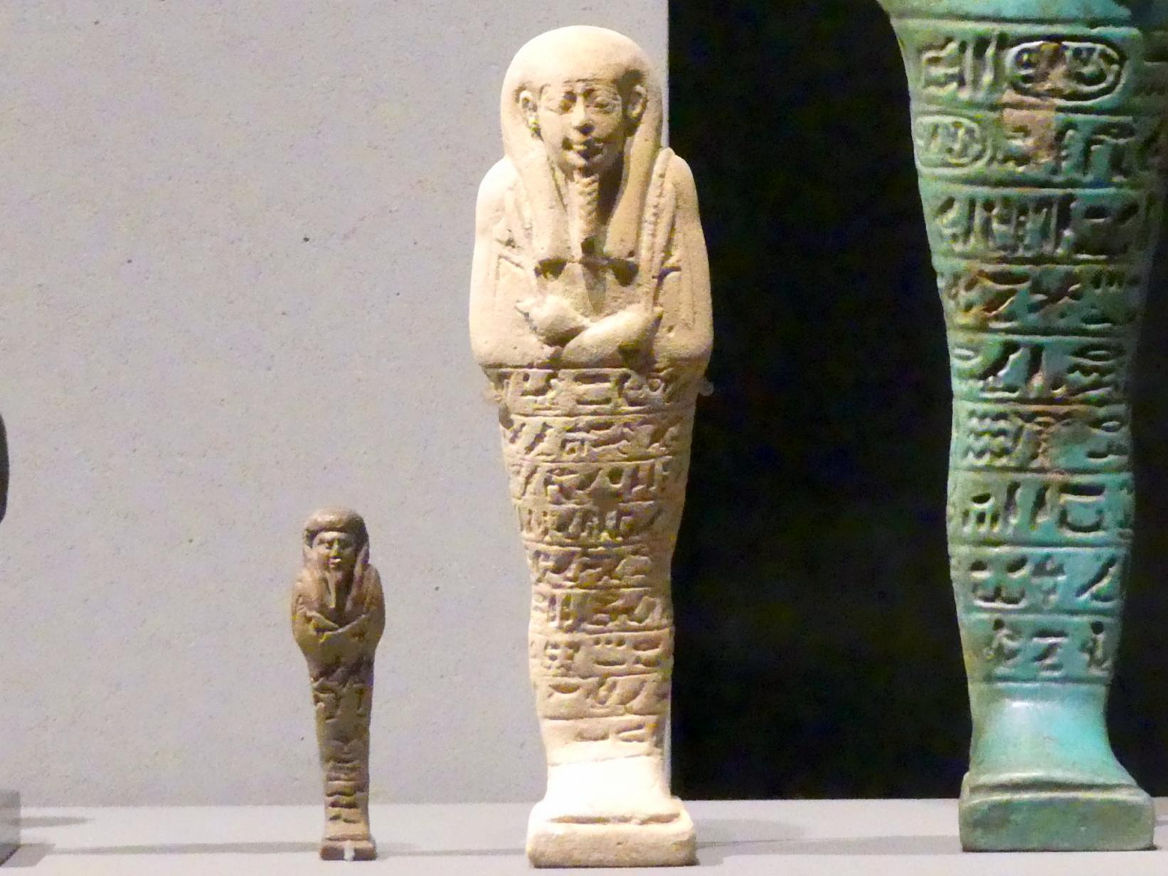 Uschebti des Horudja, 26. Dynastie, 664 - 525 v. Chr., 590 v. Chr., Bild 1/2