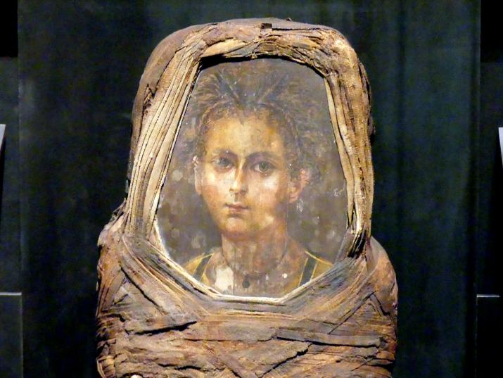 Mumie eines vierjährigen Kindes, Römische Kaiserzeit, 27 v. Chr. - 54 n. Chr., 80, Bild 2/3