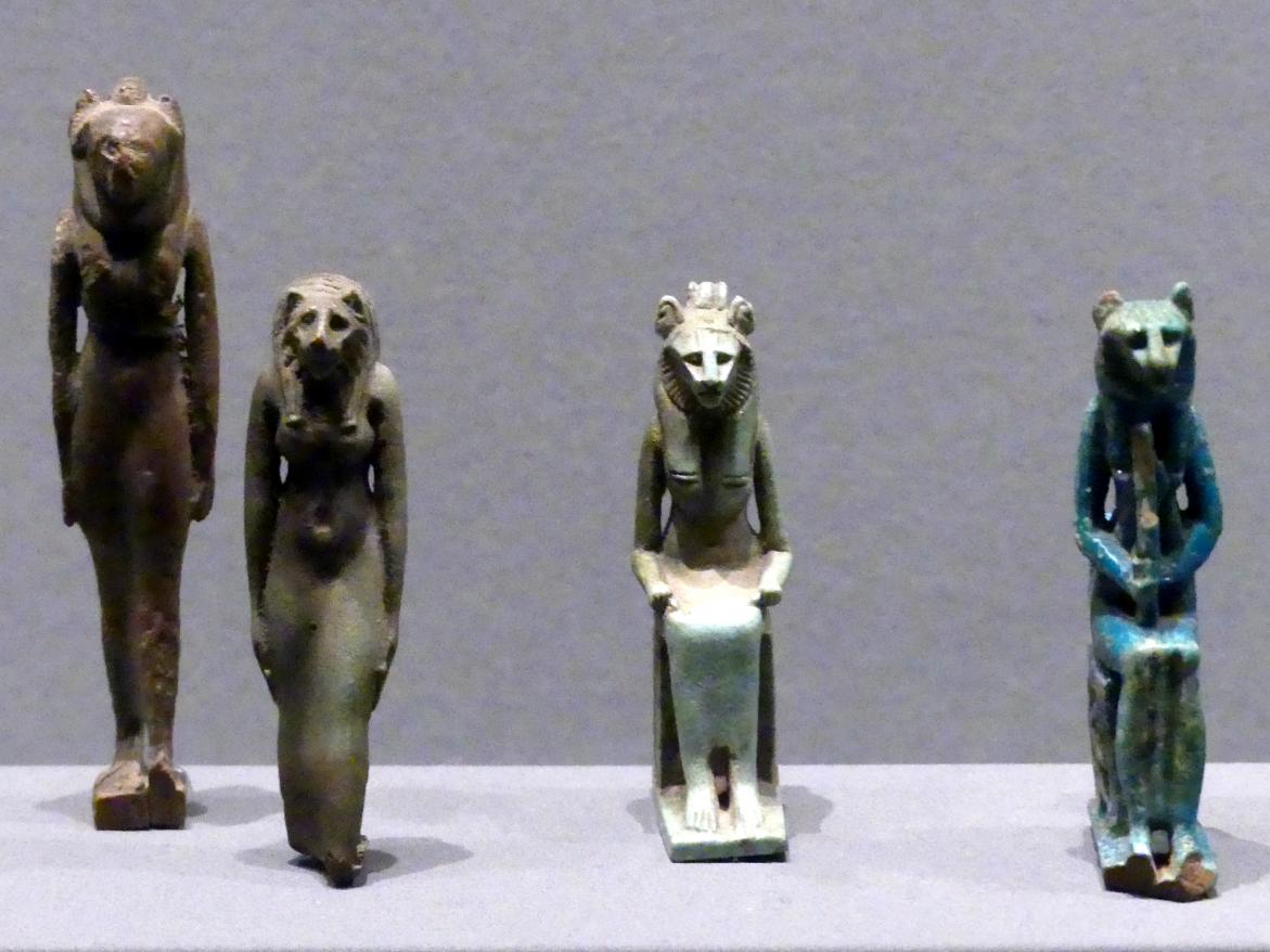 Amulette und Figuren von löwenköpfigen Göttinnen, 900 - 100 v. Chr., Bild 2/7