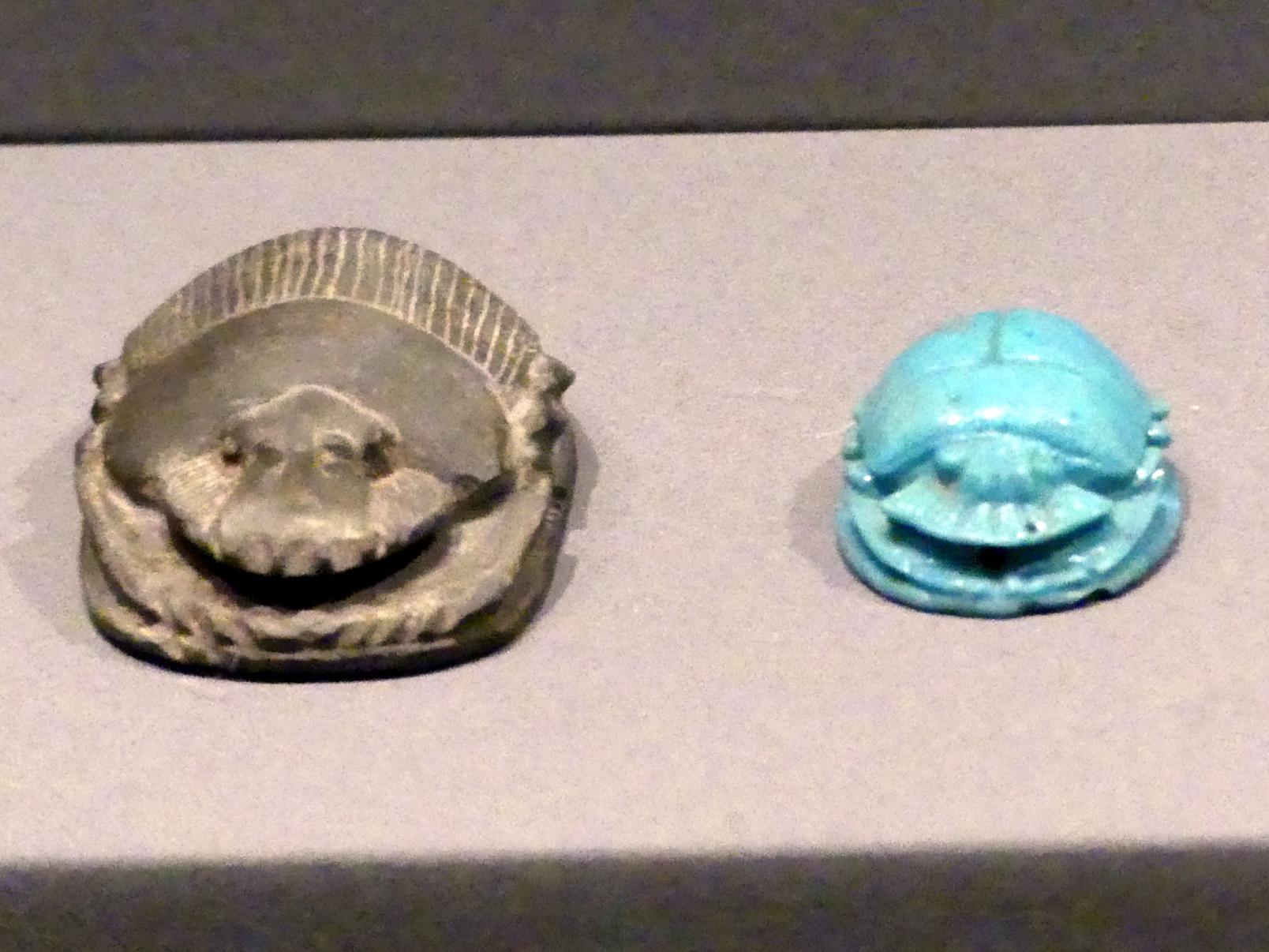 Skarabäus, Symbol der Wiedergeburt, 26. Dynastie, 526 - 525 v. Chr., 600 - 550 v. Chr.