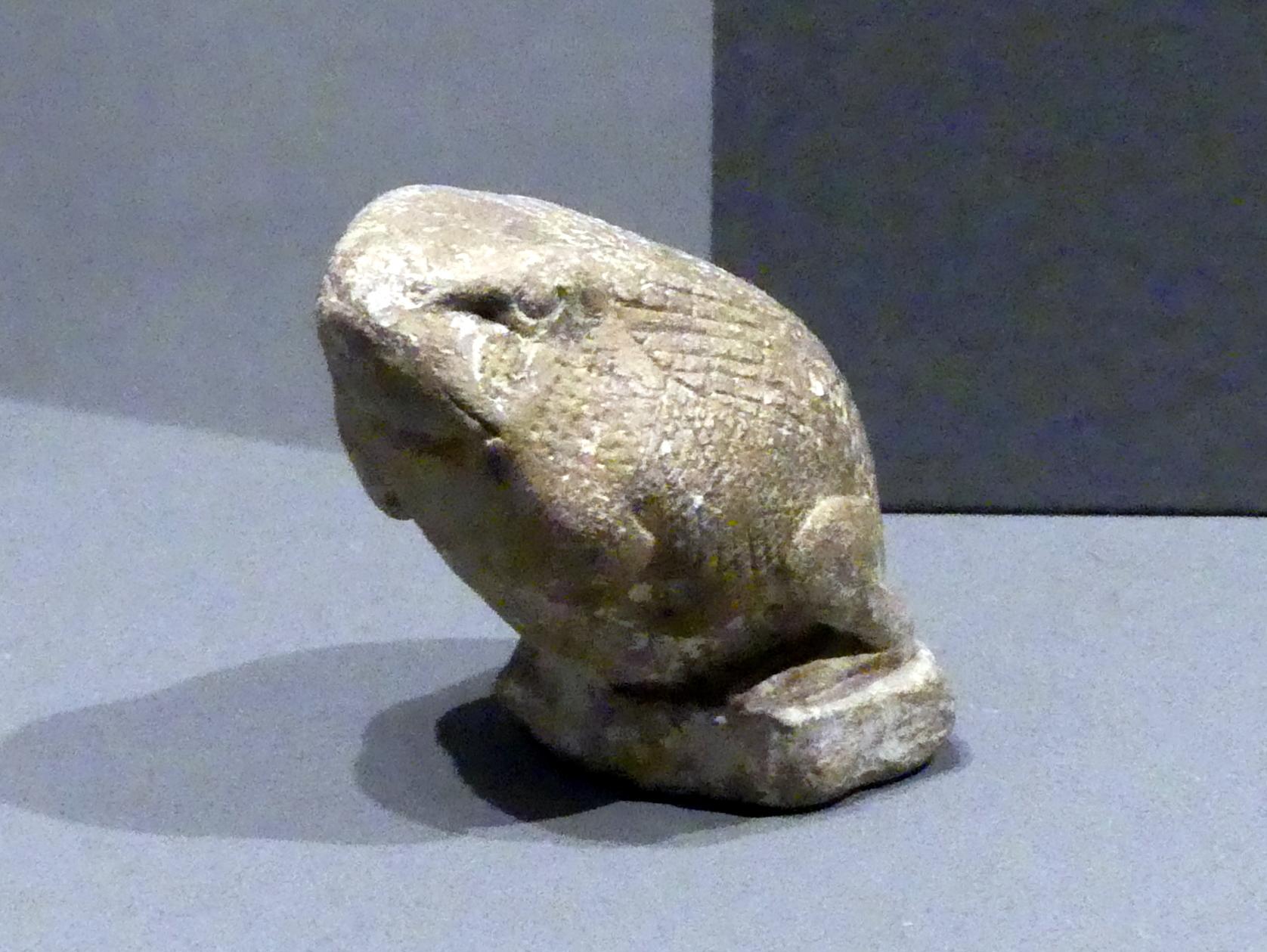Figur eines Frosches, Symbol der Verjüngung, Spätzeit, 360 - 342 v. Chr., 600 - 300 v. Chr., Bild 1/3