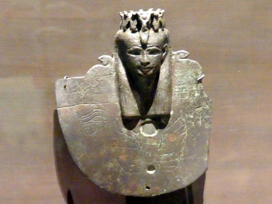 Aegis mit Frauenkopf, Spätzeit, 664 - 332 v. Chr., 600 - 500 v. Chr.