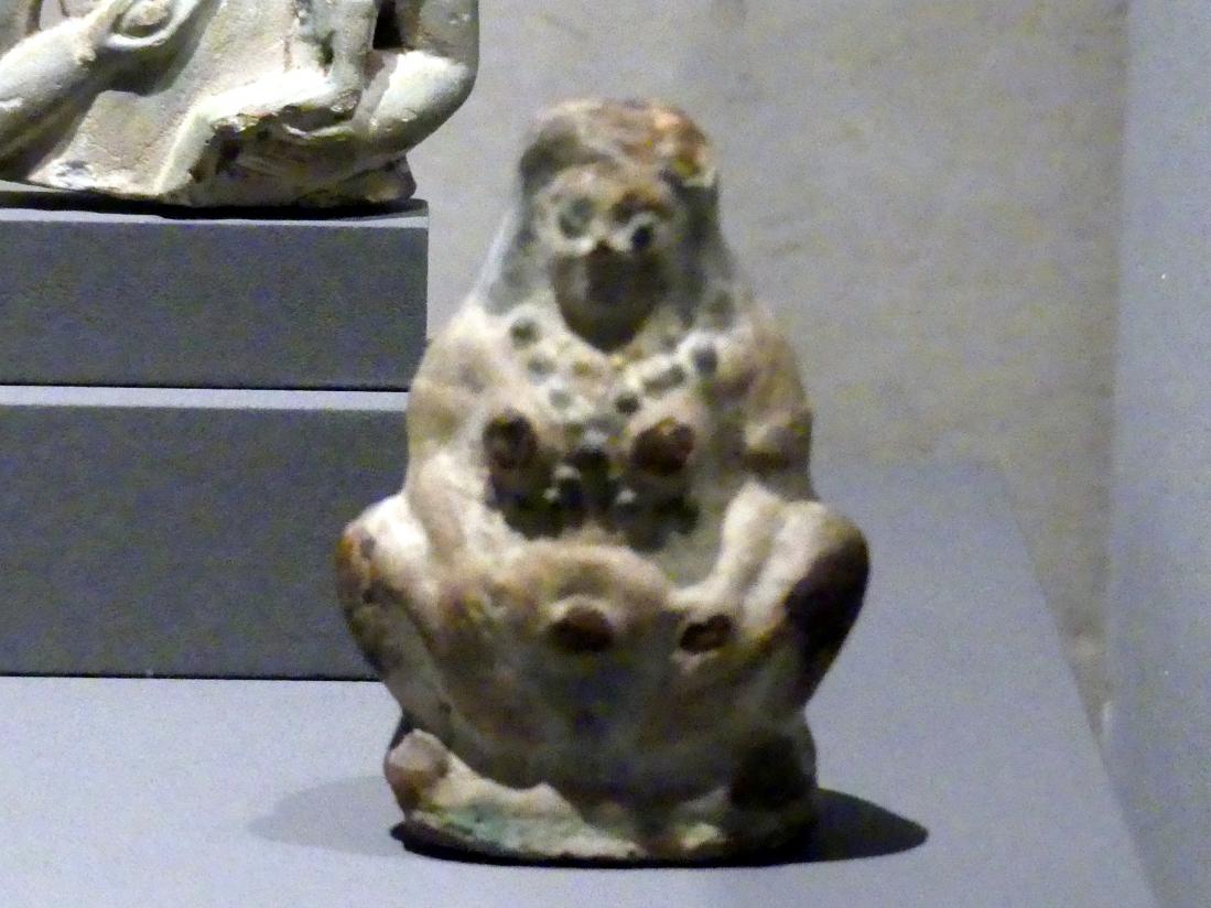 Gefäß in Gestalt der Beset (weiblicher Bes), Spätzeit, 360 - 342 v. Chr., 700 - 500 v. Chr.