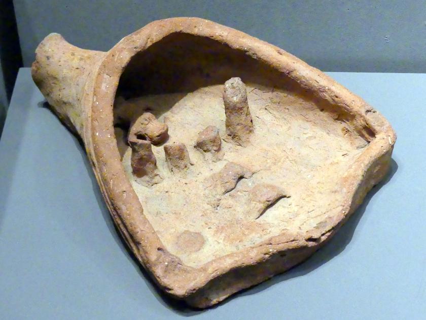 Modell eines Krokodilheiligtums, 11. Dynastie, Undatiert, 2000 v. Chr.
