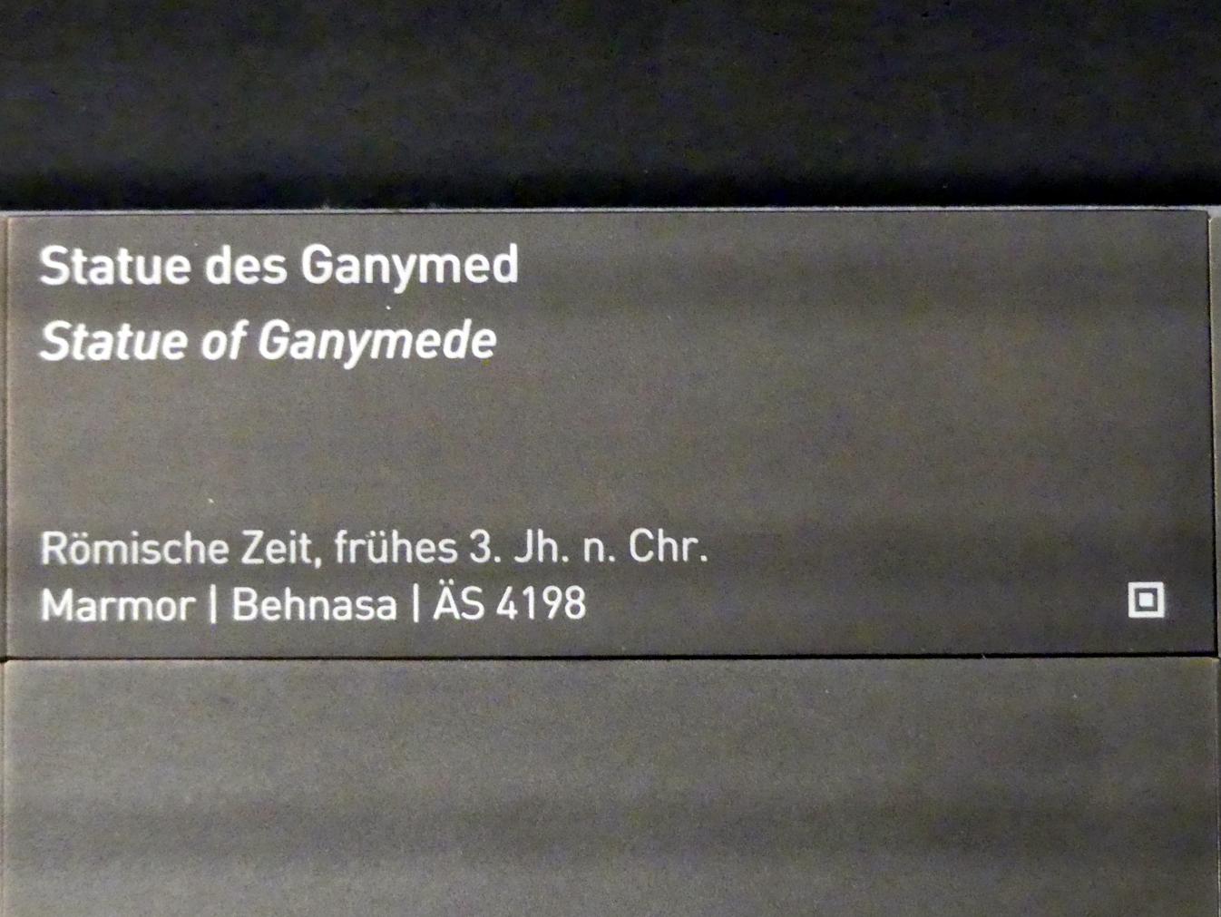 Statue des Ganymed, Römische Kaiserzeit, 27 v. Chr. - 54 n. Chr., 200 - 230, Bild 2/2