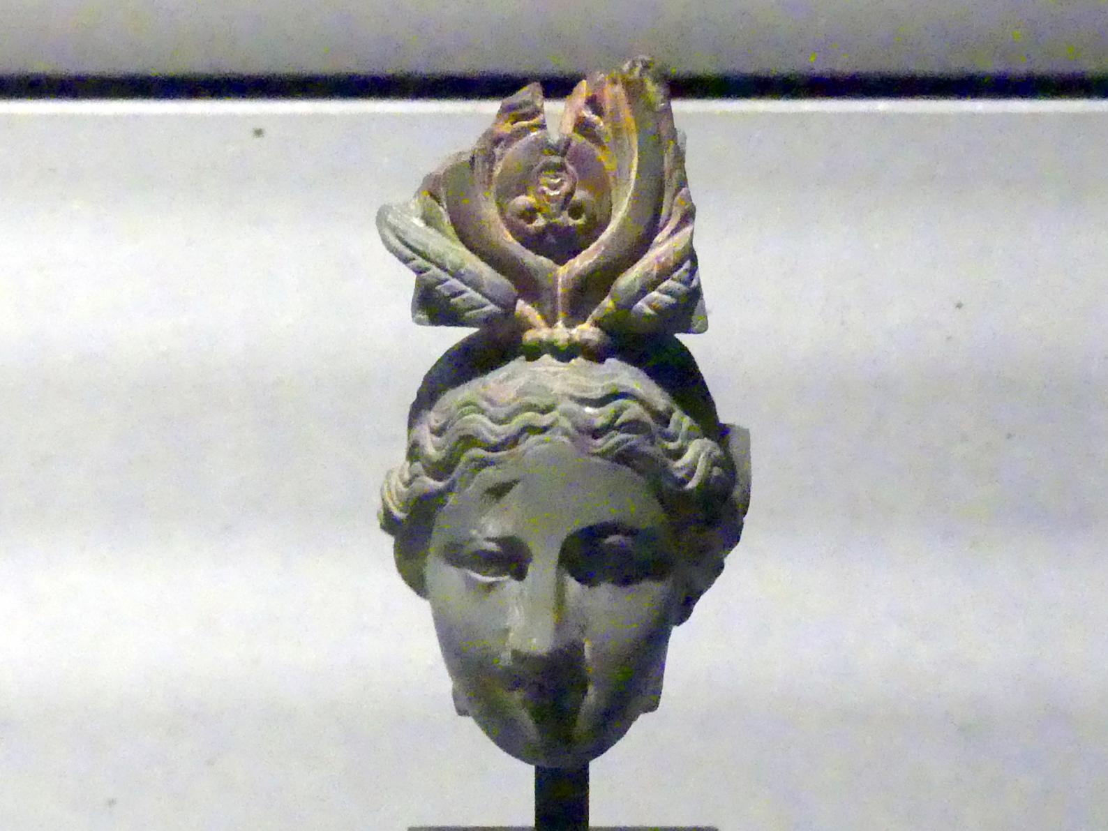 Kopf einer Statue der Göttin Isis, Römische Kaiserzeit, 27 v. Chr. - 54 n. Chr., 200