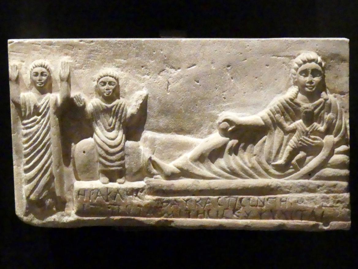 Stele, Römische Kaiserzeit, 27 v. Chr. - 54 n. Chr., Bild 1/2