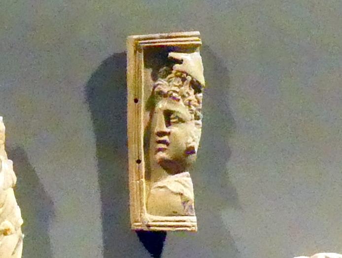 Relief-Applik: Kopf des Herakles, 200 v. Chr. - 300 n. Chr.