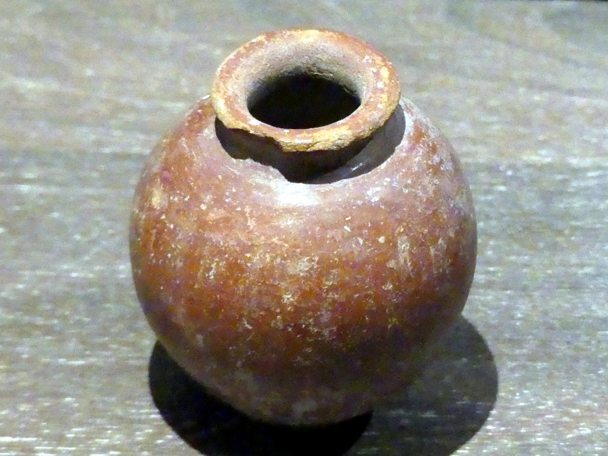 Nu-Topf (kugeliges Gefäß für Salbe), Naqada II, 3700 - 3100 v. Chr., 3700 - 3200 v. Chr.