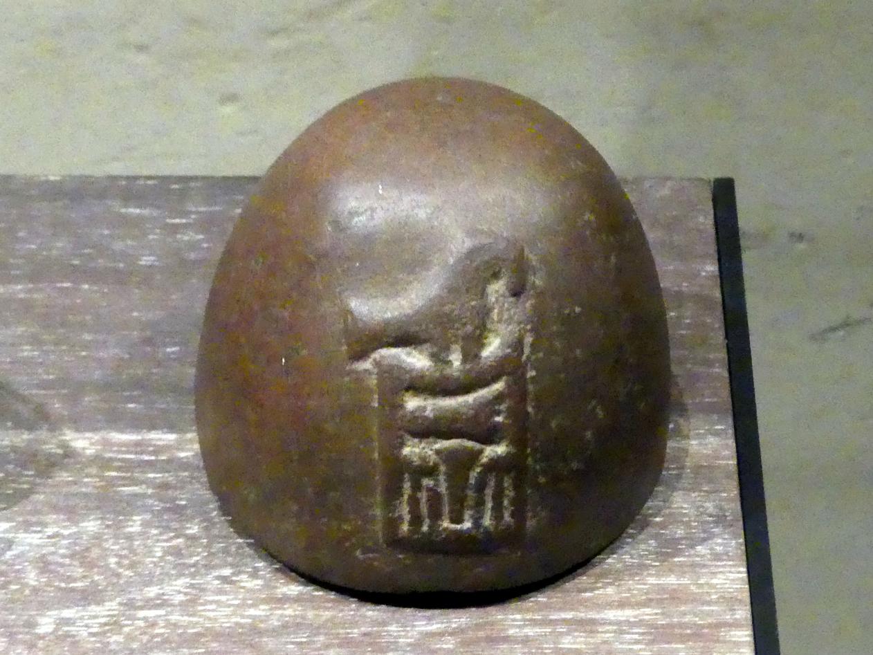 Gewicht mit dem Namen des Pharao Narmer, 1. Dynastie, Undatiert, 3050 - 3000 v. Chr.