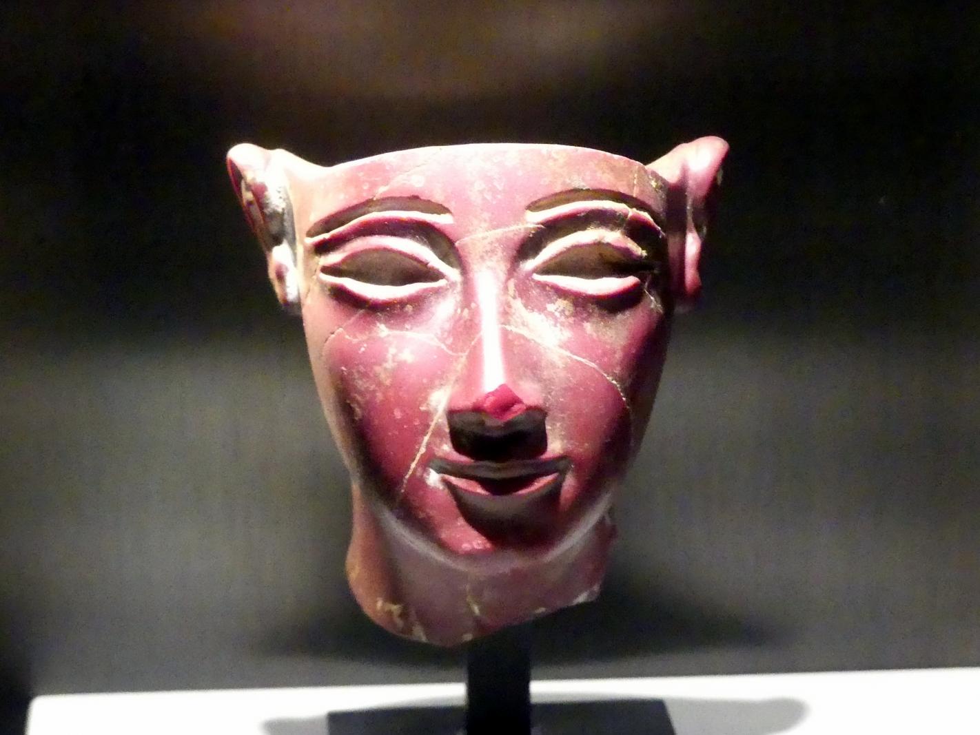 Kopf einer Statue des Königs Sethos I., 19. Dynastie, 953 - 887 v. Chr., 1300 v. Chr.
