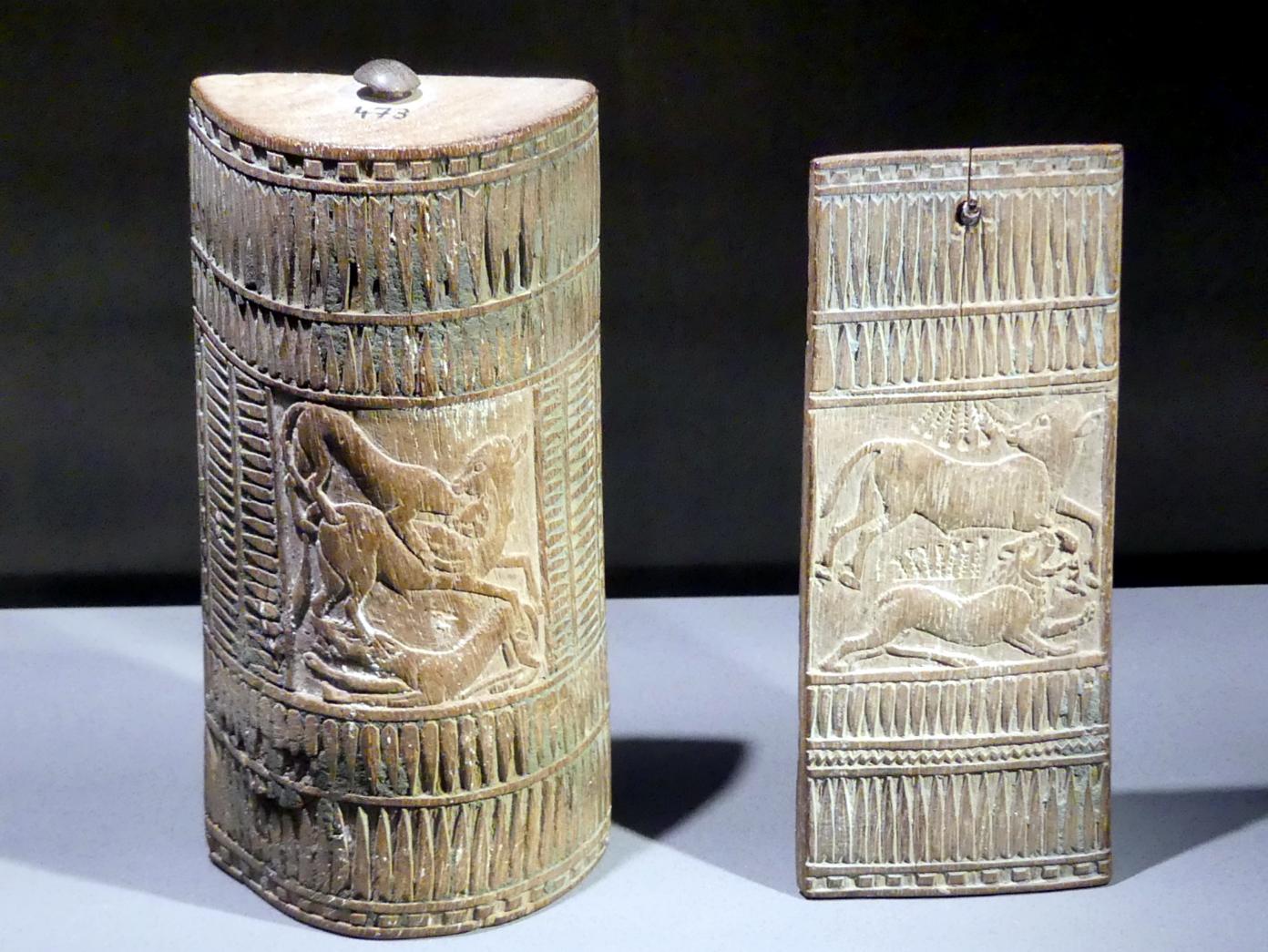 Kosmetikkästchen, 18. Dynastie, 1210 - 966 v. Chr., 1350 v. Chr.