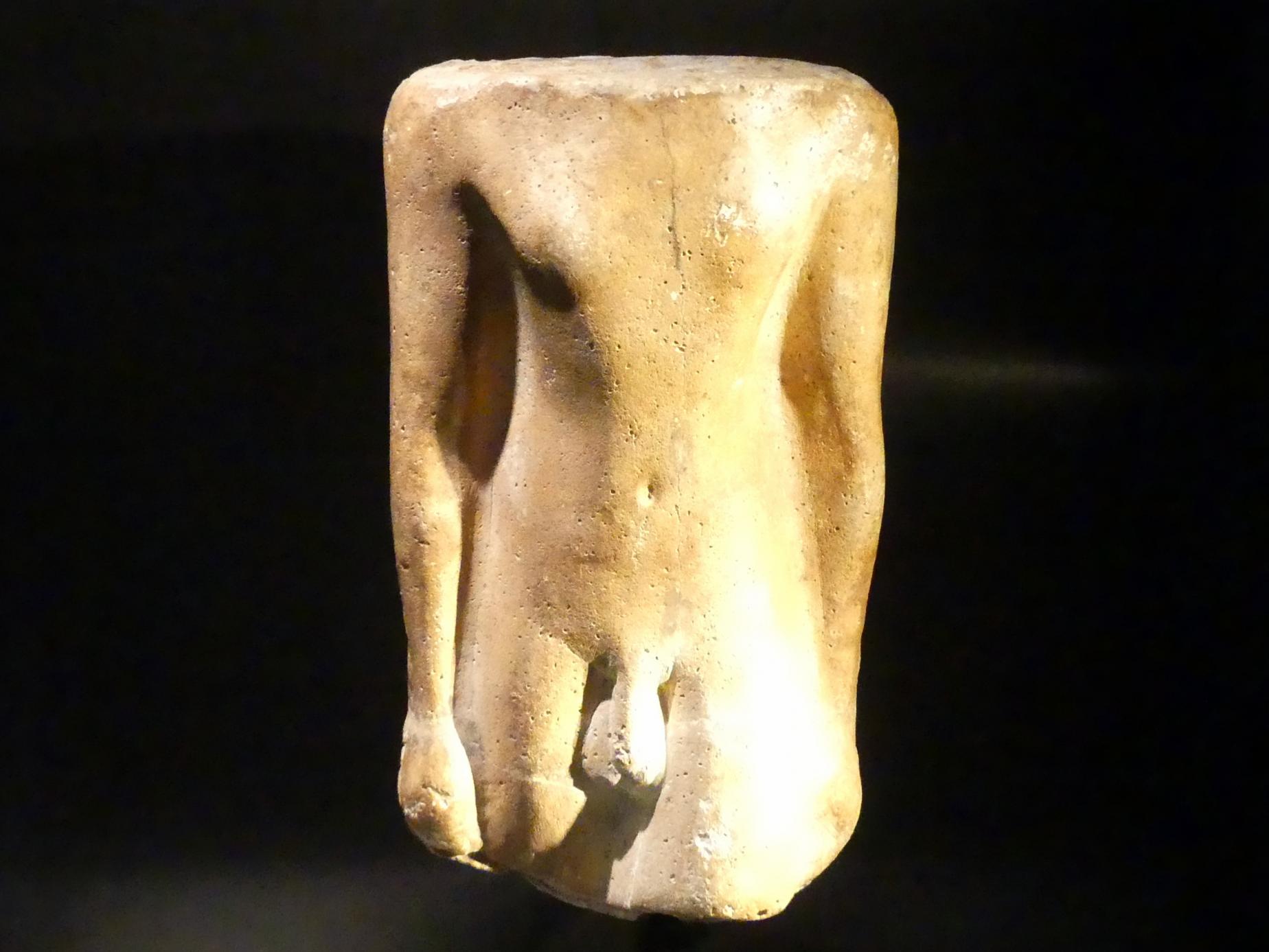 Antiker Abguss eines Kouros, 26. Dynastie, 664 - 525 v. Chr., 550 v. Chr.