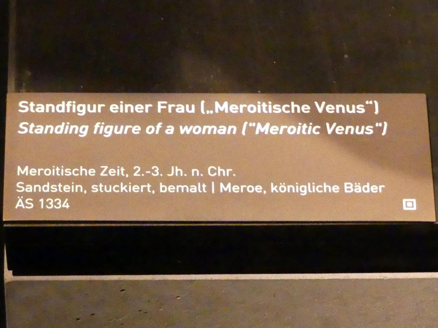 Standfigur einer Frau ("Meroitische Venus"), Meroitische Zeit, 200 v. Chr. - 500 n. Chr., 100 - 300, Bild 4/4