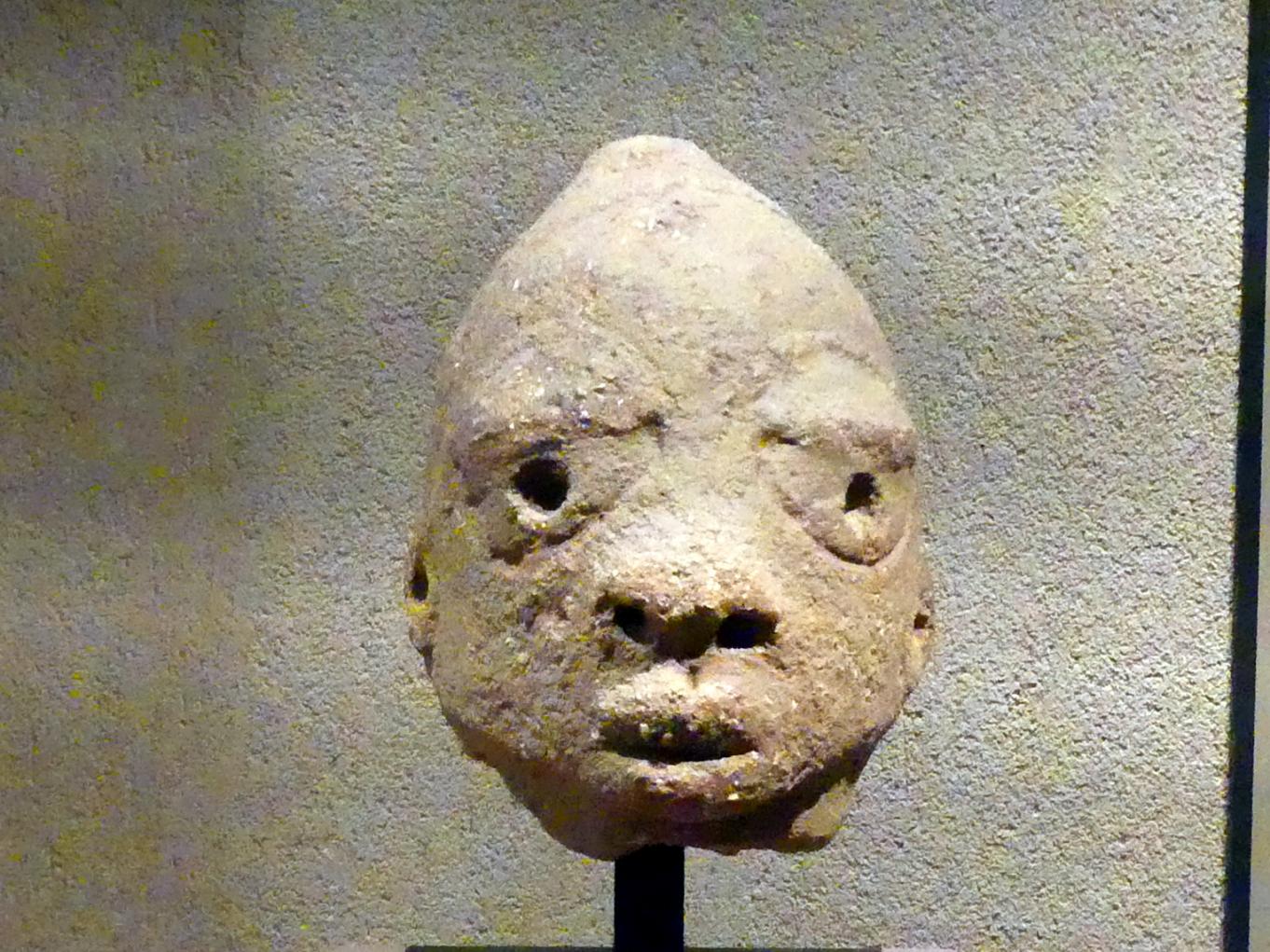 Kopf einer Statue der Nok-Kultur, 500 v. Chr. - 200 n. Chr.