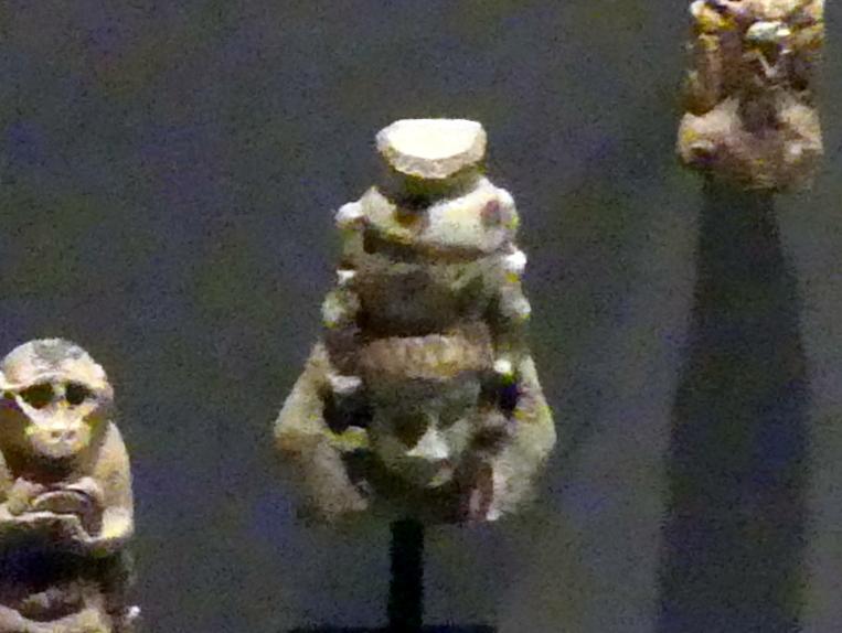 Oberteil einer Statuette: Nubierin mit einem Gefäß auf dem Kopf, Spätzeit, 360 - 342 v. Chr., 600 - 300 v. Chr.