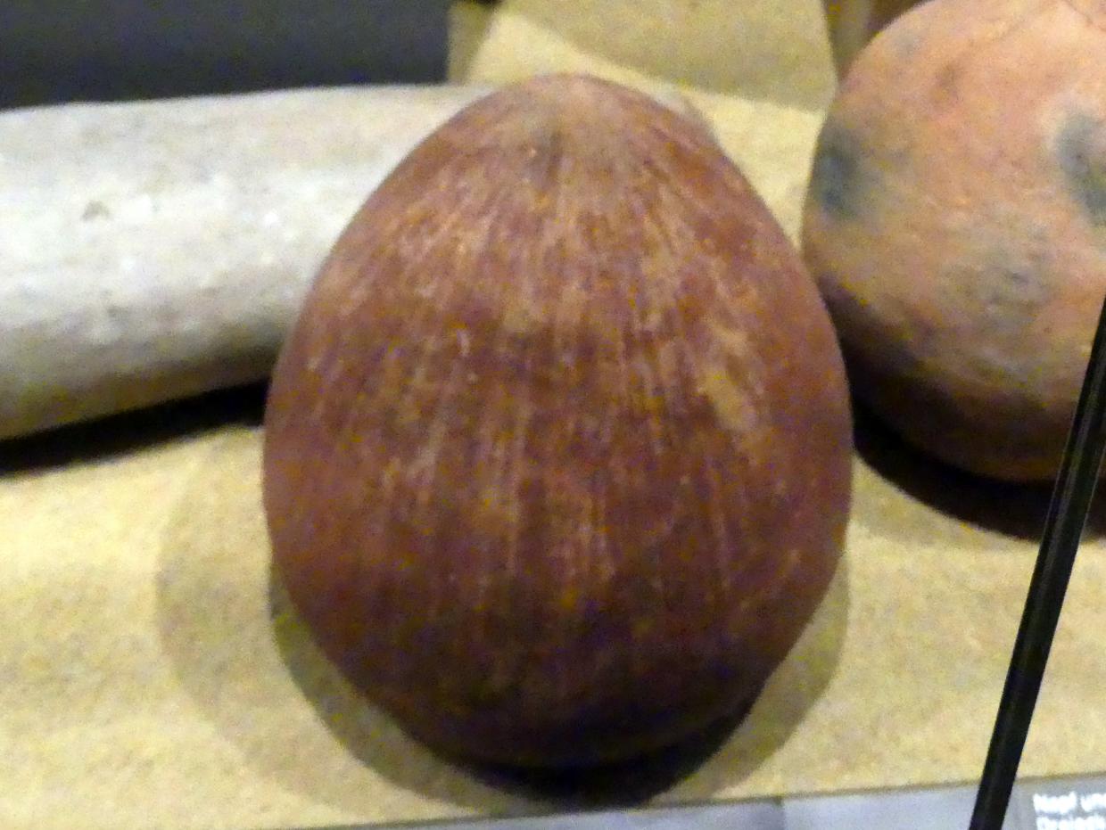 Bauchiges Gefäß, rot bemalt und poliert, Naqada II, 3700 - 3100 v. Chr., 3500 - 3100 v. Chr.