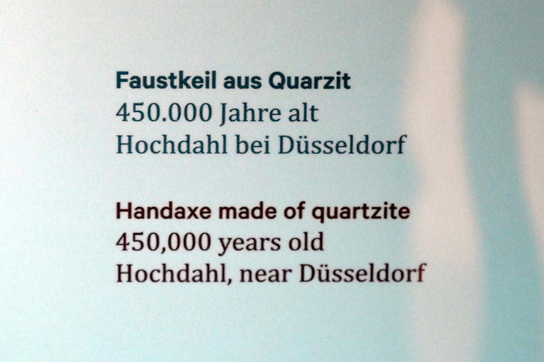 Fauskeil, 450000 v. Chr., Bild 3/3