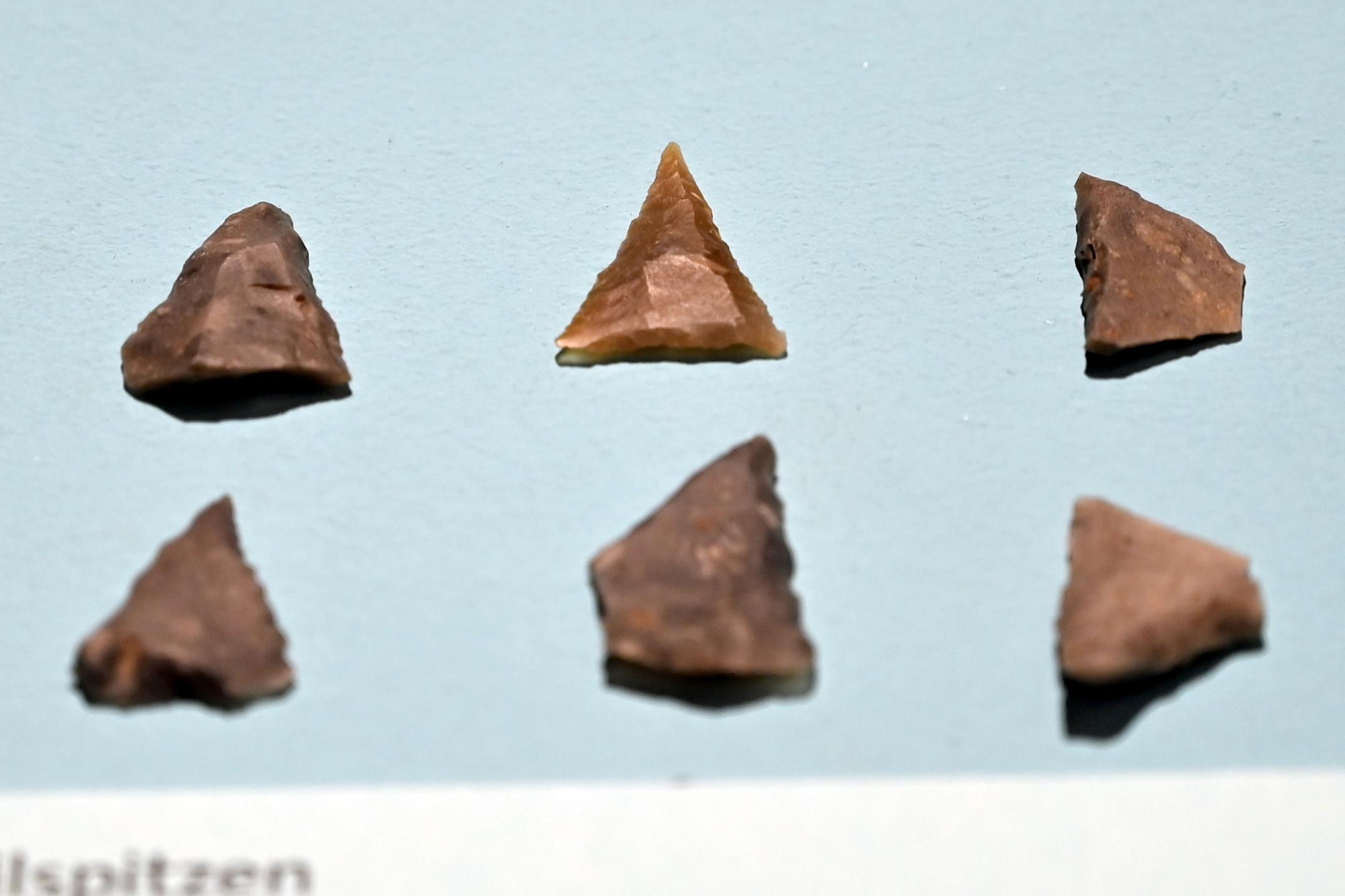 Pfeilspitzen, Neolithikum (Jungsteinzeit), 5500 - 1700 v. Chr., 5090 - 5050 v. Chr.