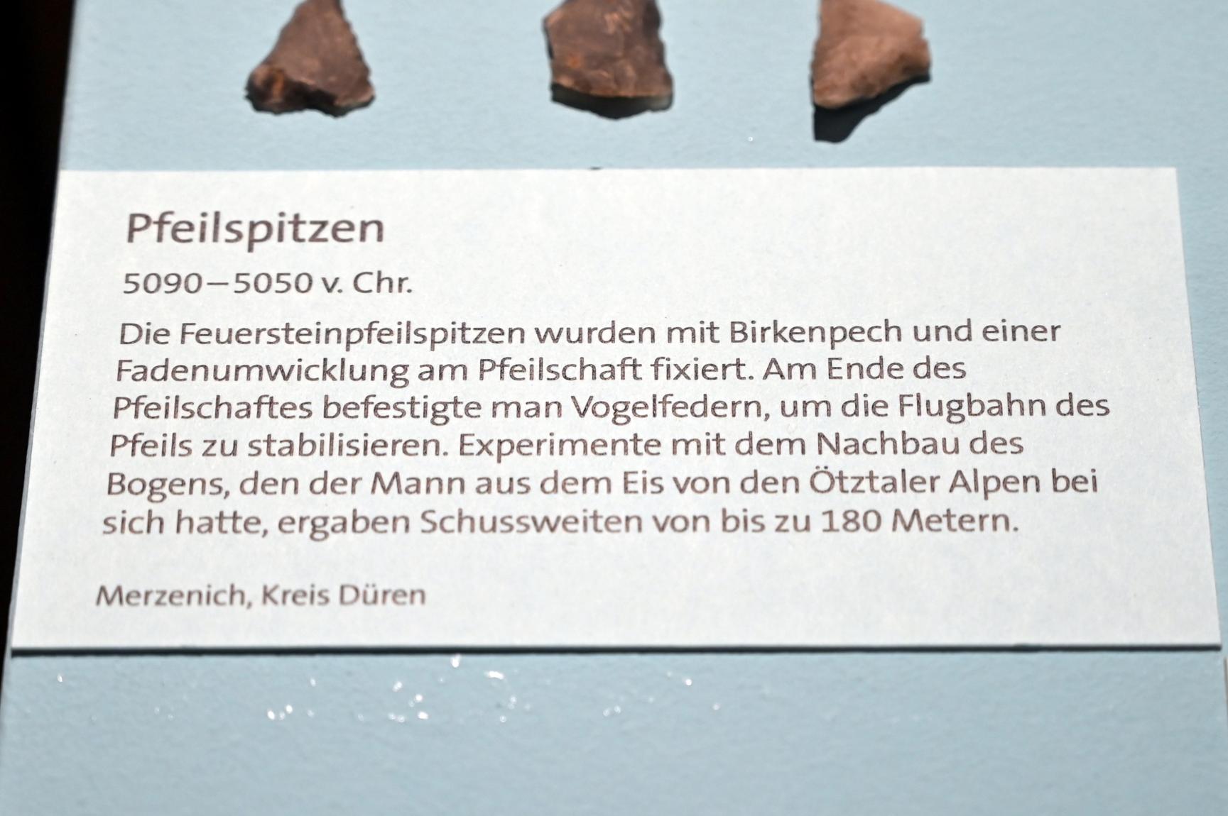 Pfeilspitzen, Neolithikum (Jungsteinzeit), Undatiert, 5090 - 5050 v. Chr., Bild 3/3