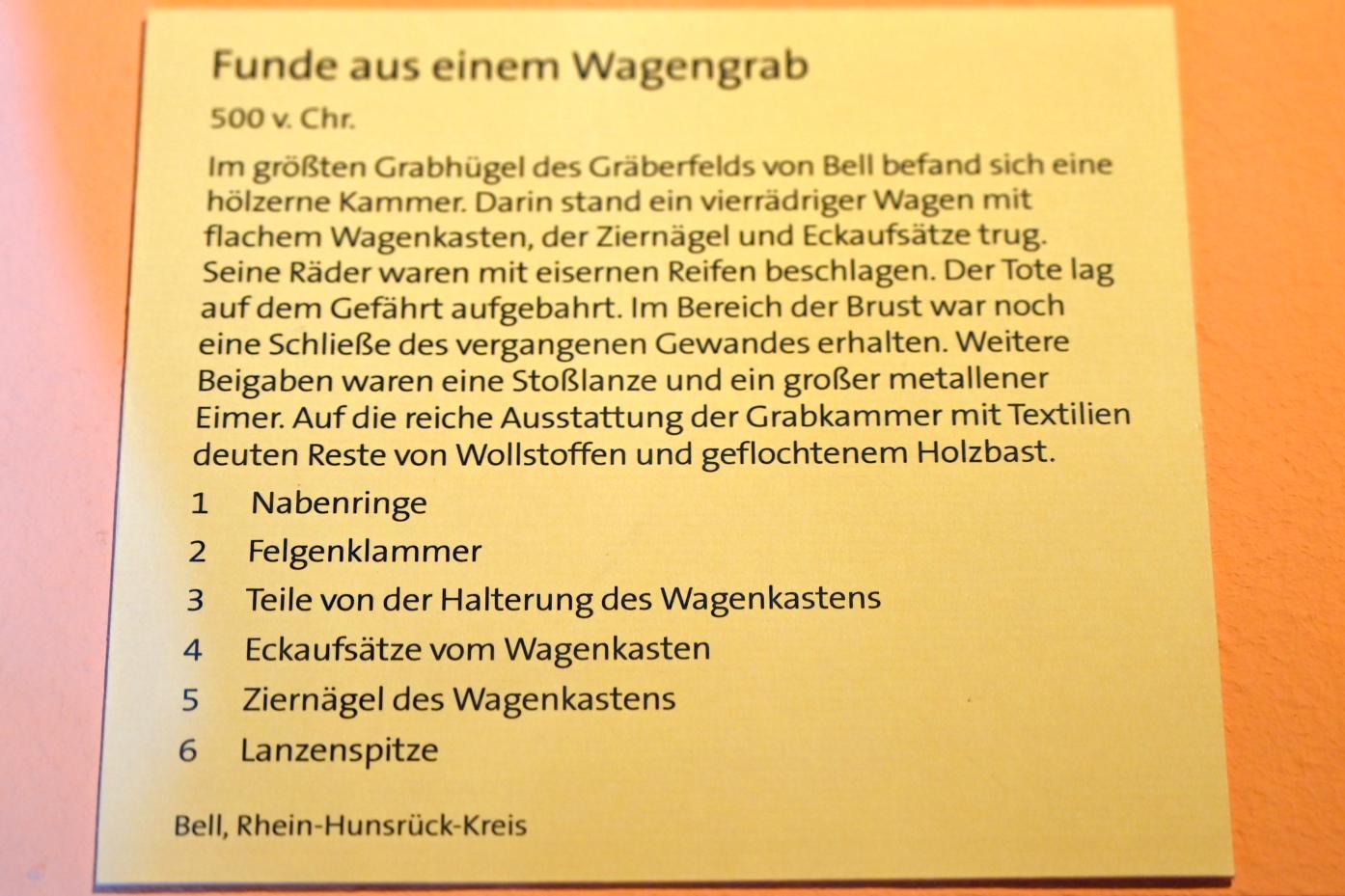 Teile von der Halterung des Wagenkastens, 500 v. Chr., Bild 2/2