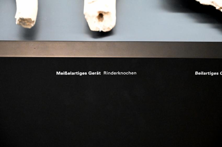 Meißelartiges Gerät, Reinsdorf-Warmzeit, 370000 v. Chr., 370000 v. Chr., Bild 2/2