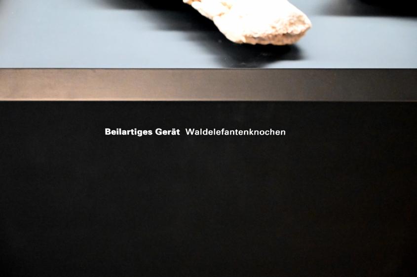 Beilartiges Gerät, Reinsdorf-Warmzeit, 370000 v. Chr., 370000 v. Chr., Bild 2/2
