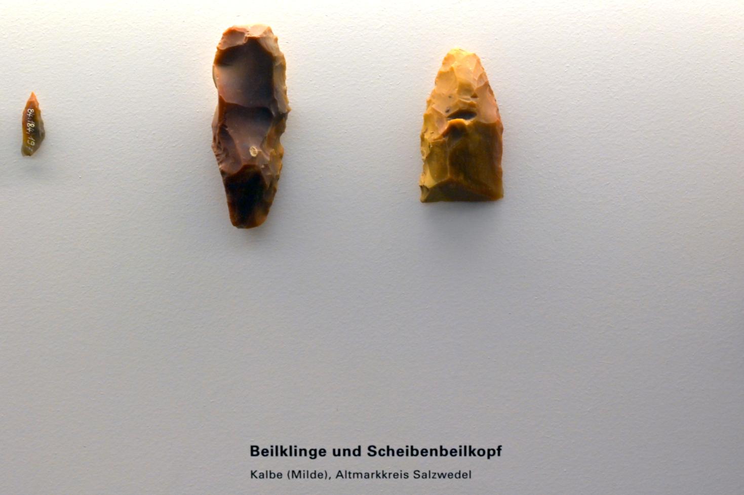 Scheibenbeilkopf, Mesolithikum, 9500 - 5500 v. Chr.