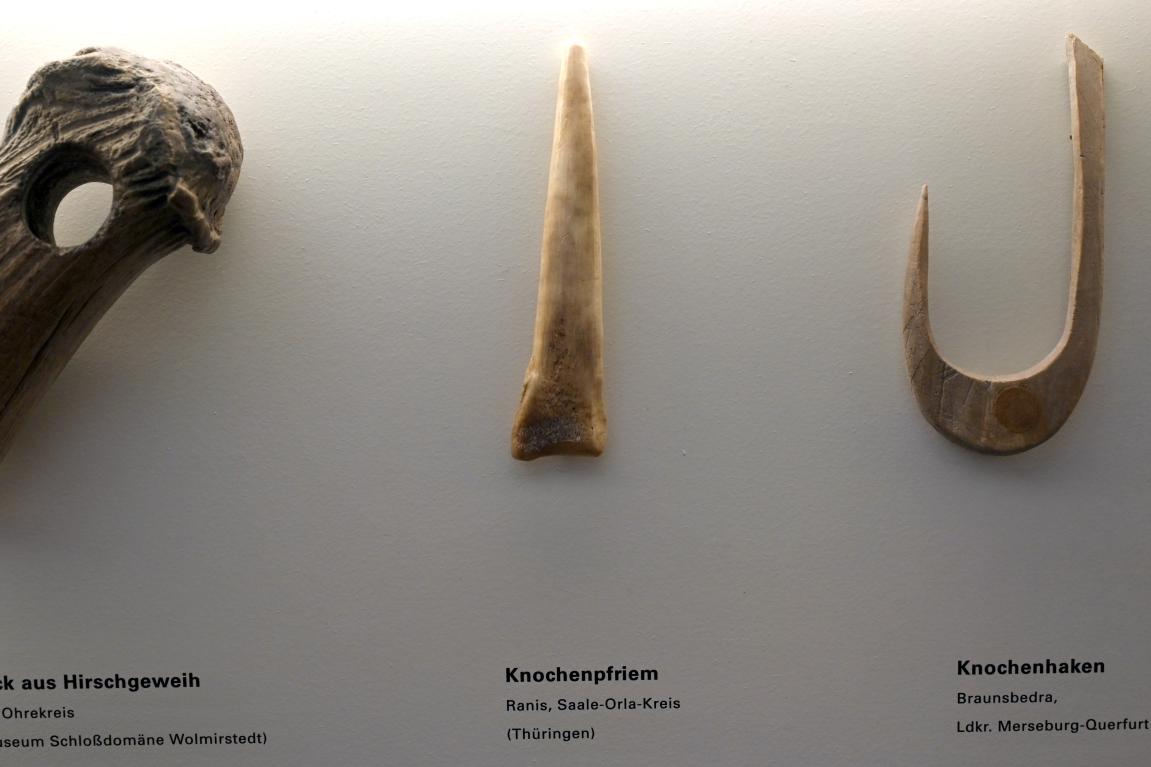 Knochenpfriem, Mesolithikum, 9500 - 5500 v. Chr.